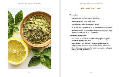 Herbal Harvest: A Guide to Nutritious Powder Recipes