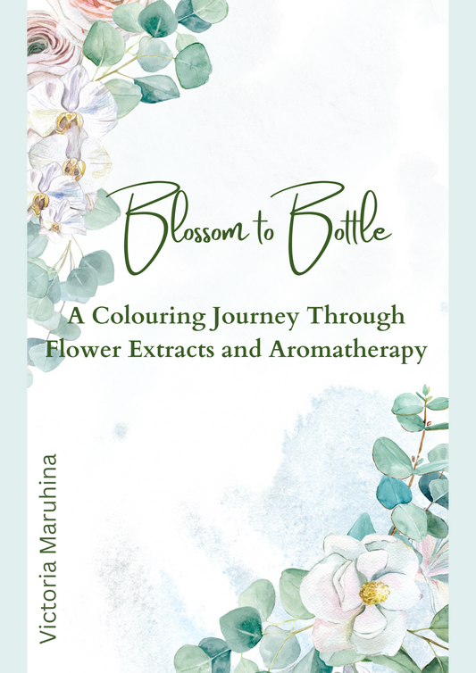 Blossom to bottle: A Colouring Journey Through Flower Extracts and Aromatherapy