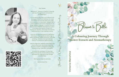 Blossom to bottle: A Colouring Journey Through Flower Extracts and Aromatherapy