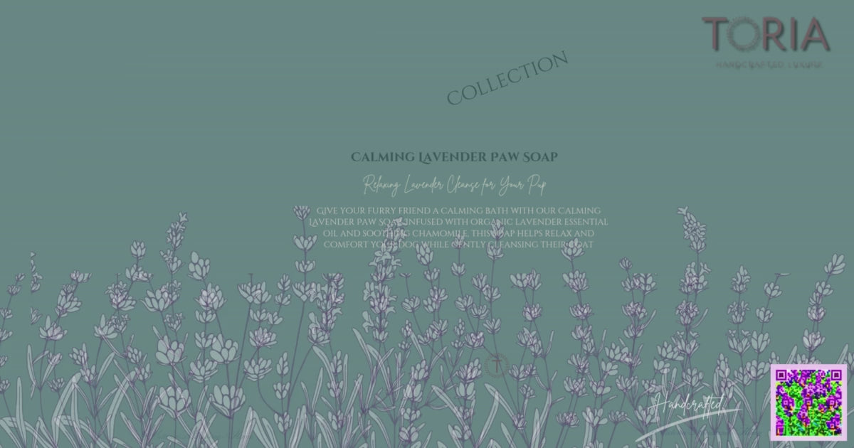 4th NFT Calming Lavender Paw Soap from Charlie & Bella Collection: The Beginner Range