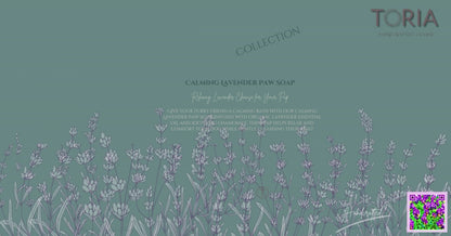 4th NFT Calming Lavender Paw Soap from Charlie & Bella Collection: The Beginner Range