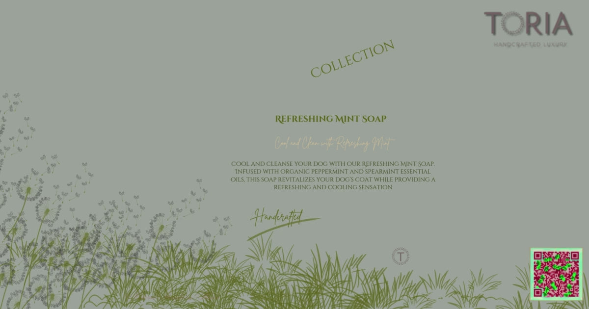 8th NFT Refreshing Mint Soap from Charlie & Bella Collection: The Beginner Range